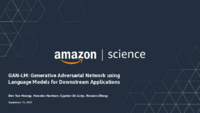 GAN-LM: Generative Adversarial Network Using Language Models for Downstream Applications