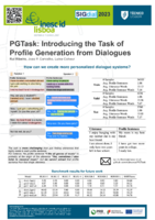 PGTask: Introducing the Task of Profile Generation From Dialogues